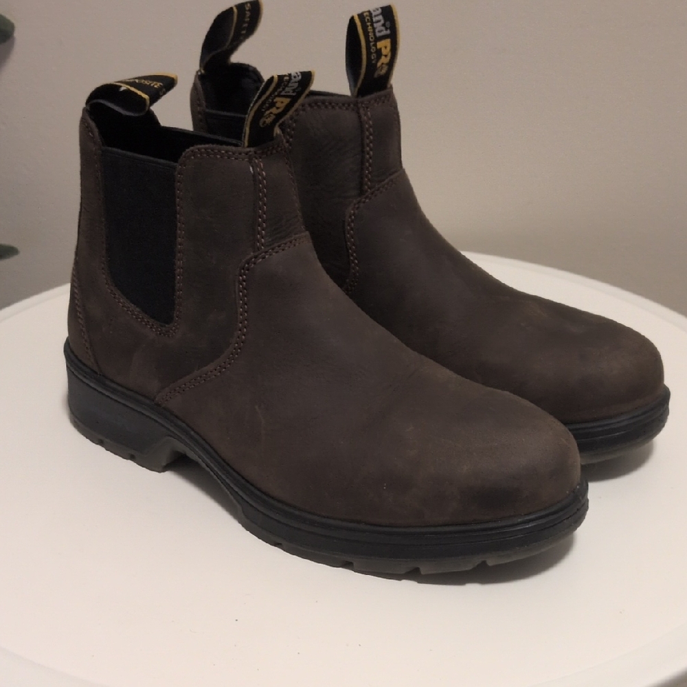 Timberland Work Boots/ Steel Toes Boots Nashuba Leather